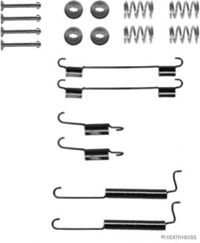 Комплектующие, тормозная колодка HERTH+BUSS JAKOPARTS купить