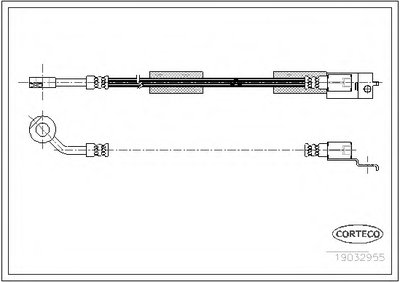 Тормозной шланг CORTECO купить