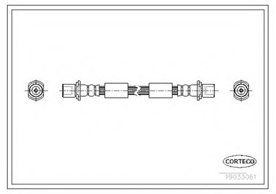 Тормозной шланг CORTECO купить