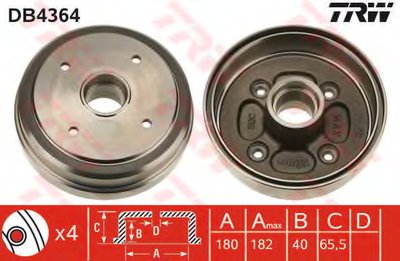 Тормозной барабан TRW купить