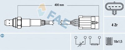 Лямда-зонд FAE купить