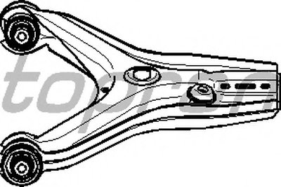 Рычаг независимой подвески колеса, подвеска колеса TOPRAN купить