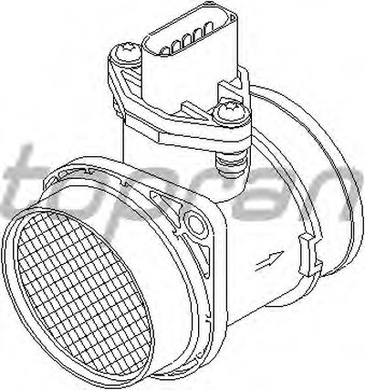 Расходомер воздуха TOPRAN купить