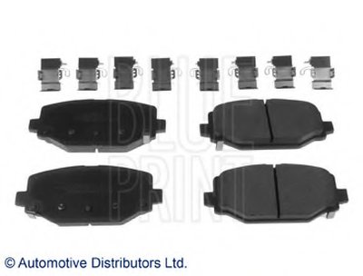 Комплект тормозных колодок, дисковый тормоз BLUE PRINT купить