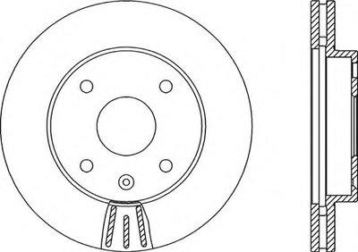 Тормозной диск ADAPTIVE OPEN PARTS купить