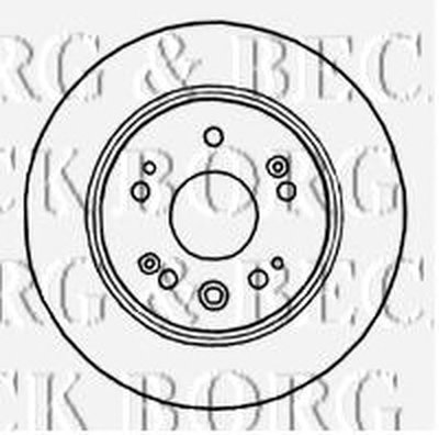 Тормозной диск BORG & BECK купить