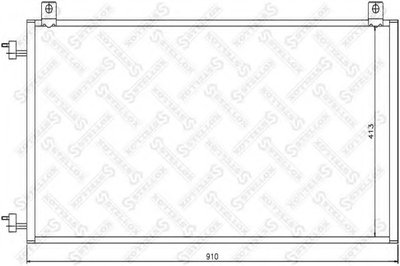Конденсатор, кондиционер STELLOX купить