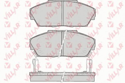 Комплект тормозных колодок, дисковый тормоз VILLAR купить
