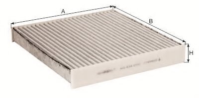 Фильтр, воздух во внутренном пространстве Cabin filter (Charcoal) for FORD TRANSIT GOODWILL купить