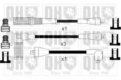 Комплект проводов зажигания CI QUINTON HAZELL купить
