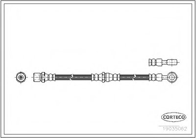 Тормозной шланг CORTECO купить