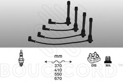 Комплект проводов зажигания BOUGICORD купить