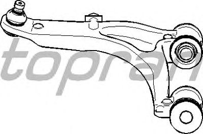 Рычаг независимой подвески колеса, подвеска колеса TOPRAN купить