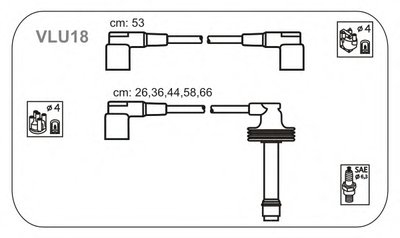 Комплект проводов зажигания JANMOR купить