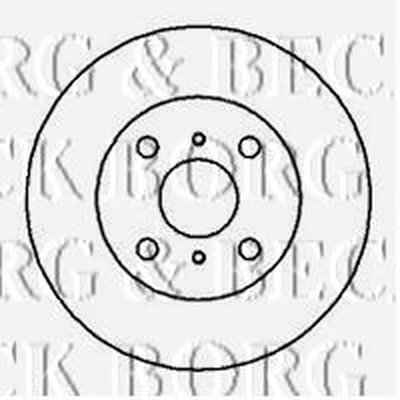 Тормозной диск BORG & BECK купить