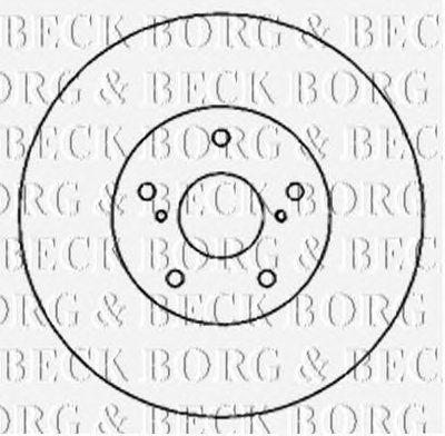 Тормозной диск BORG & BECK купить