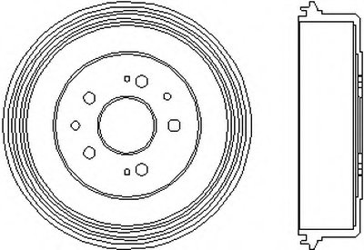 Тормозной барабан HELLA PAGID купить