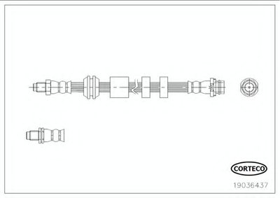 Тормозной шланг CORTECO купить