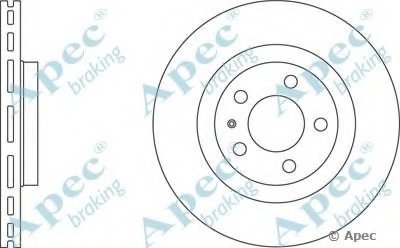 Тормозной диск APEC braking купить