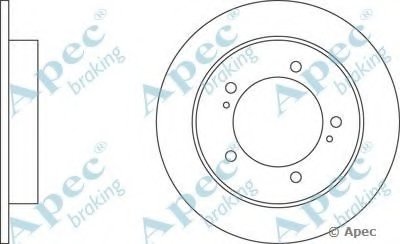 Тормозной диск APEC braking купить