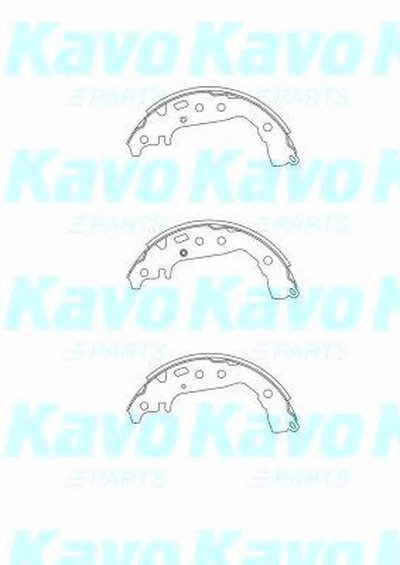 Комплект тормозных колодок MK KASHIYAMA KAVO PARTS купить