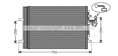 Конденсатор, кондиционер AVA QUALITY COOLING купить