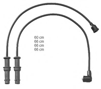 Комплект проводов зажигания BERU купить