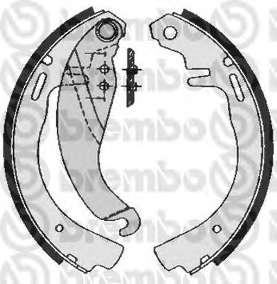 Комплект тормозных колодок BREMBO купить