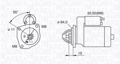 Стартер MAGNETI MARELLI купить