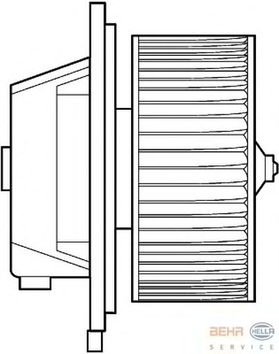 Вентиляция салона BEHR HELLA SERVICE купить