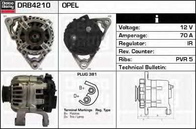 Генератор Remanufactured REMY (Light Duty) DELCO REMY купить