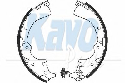 Комплект тормозных колодок MK KASHIYAMA KAVO PARTS купить