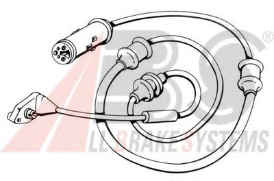 Сигнализатор, износ тормозных колодок A.B.S. купить