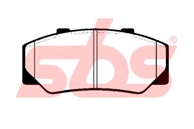 Комплект тормозных колодок, дисковый тормоз sbs купить