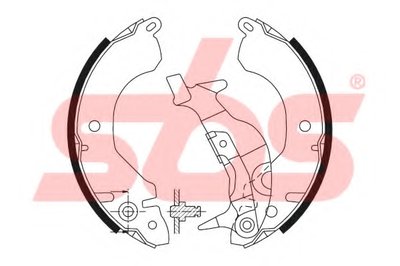 Комплект тормозных колодок sbs купить