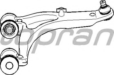Рычаг независимой подвески колеса, подвеска колеса TOPRAN купить