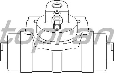 Колесный тормозной цилиндр TOPRAN купить