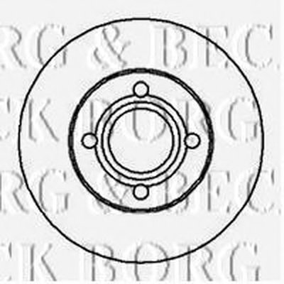 Тормозной диск BORG & BECK купить