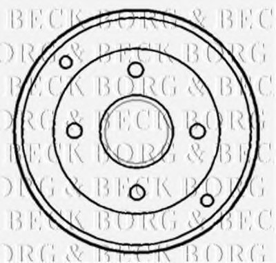 Тормозной барабан BORG & BECK купить