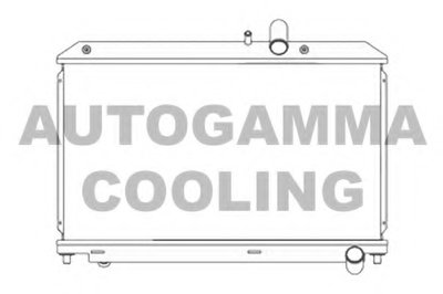 Радиатор, охлаждение двигателя AUTOGAMMA купить
