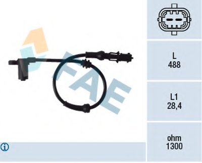 Датчик, частота вращения колеса FAE купить