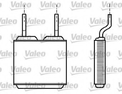 Теплообменник, отопление салона VALEO купить