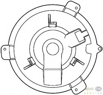 Вентиляция салона BEHR HELLA SERVICE купить