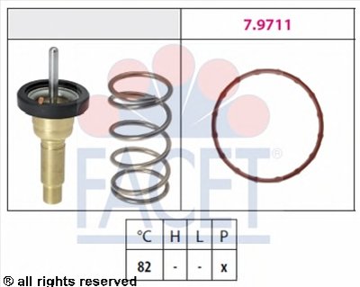 Термостат, охлаждающая жидкость FACET купить