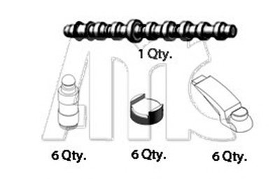 Комплект распредвала AMC купить