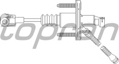 Главный цилиндр, система сцепления TOPRAN купить