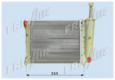 Радиатор, охлаждение двигателя FRIGAIR купить