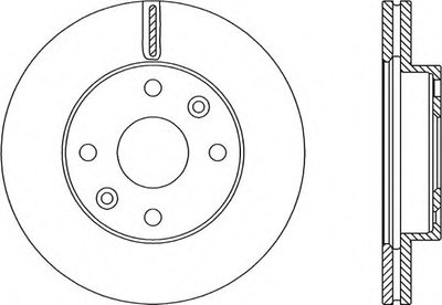 Тормозной диск ADAPTIVE OPEN PARTS купить