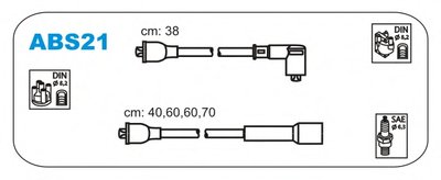 Комплект проводов зажигания JANMOR купить