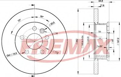 Тормозной диск Premium Carbon + FREMAX купить